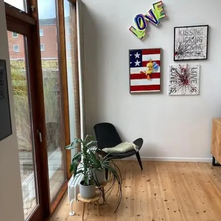 Moderne Og Raekkehus I Apartmán Herning